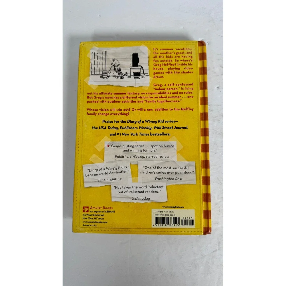 Diary of a Wimpy Kid Dog Days Jeff Kinney 2009 Hardcover Illustrated Humor‎